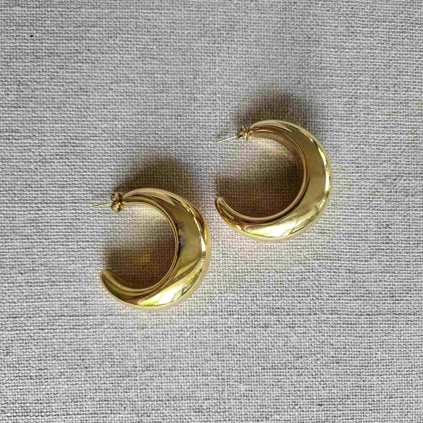 Bold Crescent Earrings