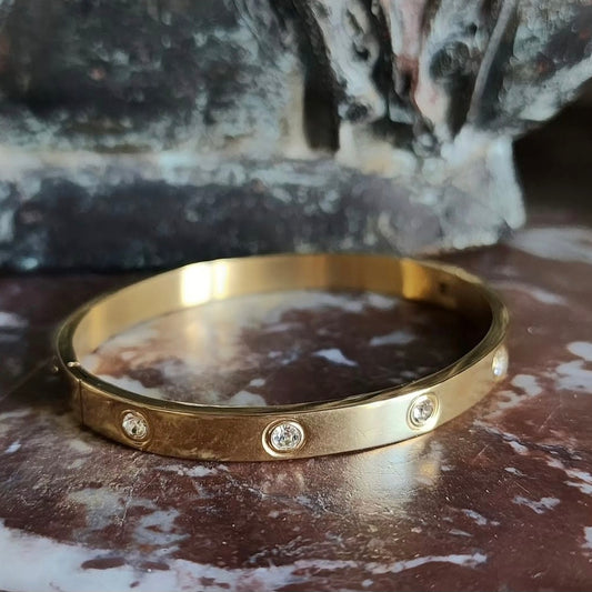 Love CZ Bangle