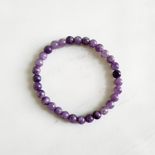 Lepidolite 6mm Bracelet